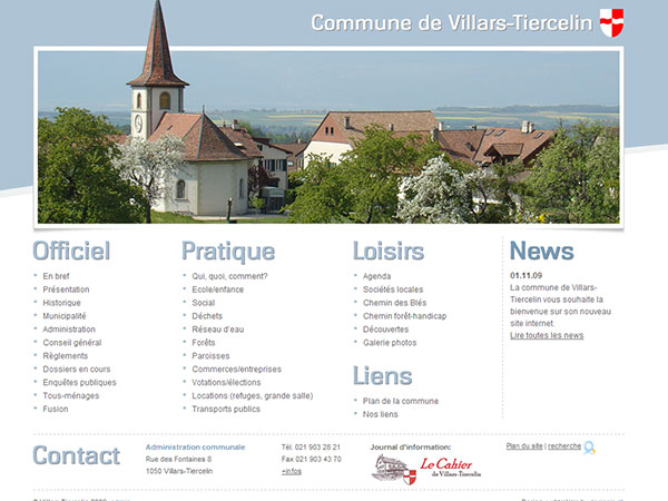 Commune de Villars-Tiercelin